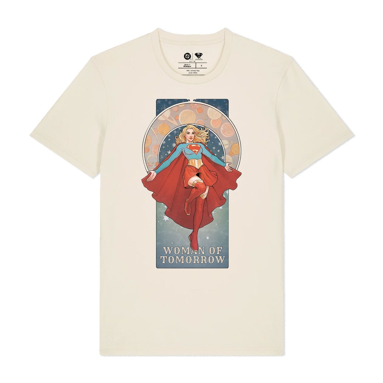 Natural Raw Printed T-shirt Front