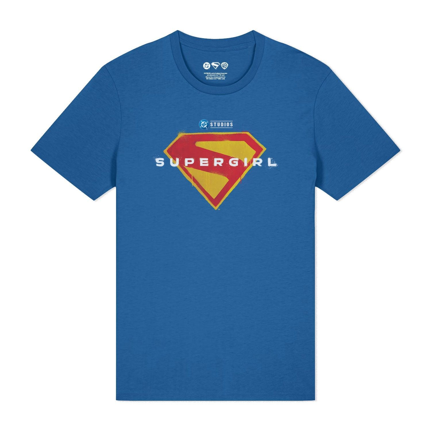 Royal Blue Printed T-shirt Front