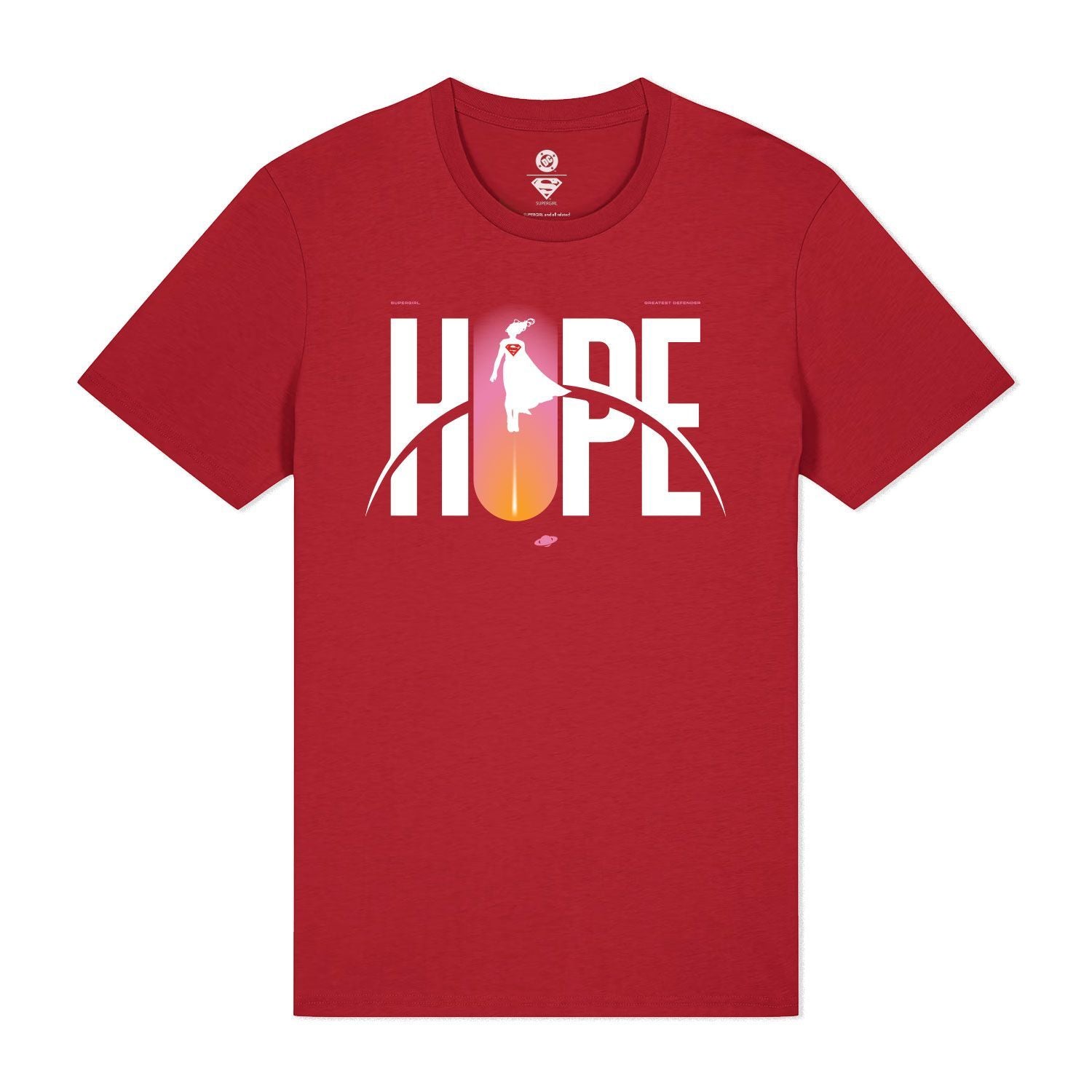 Red Printed T-shirt Front