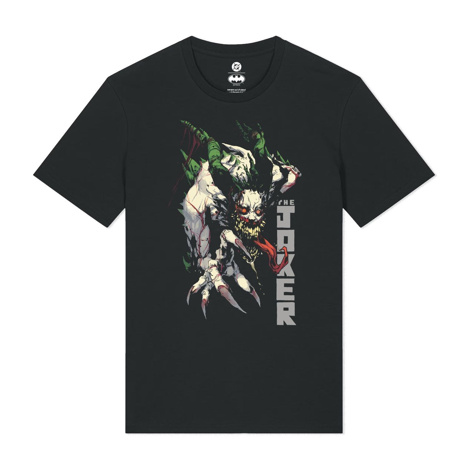 Black Printed T-shirt Front
