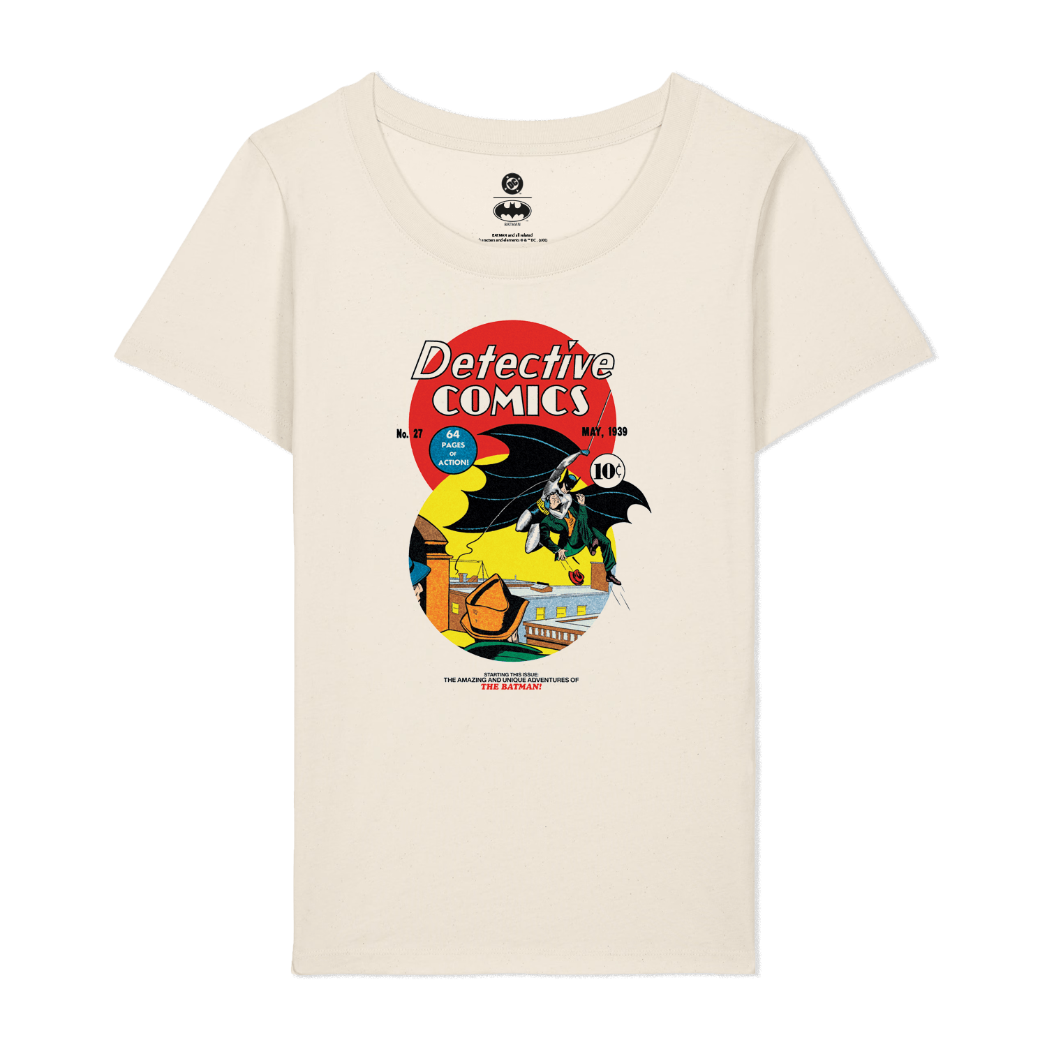 Natural Raw Printed T-shirt Front