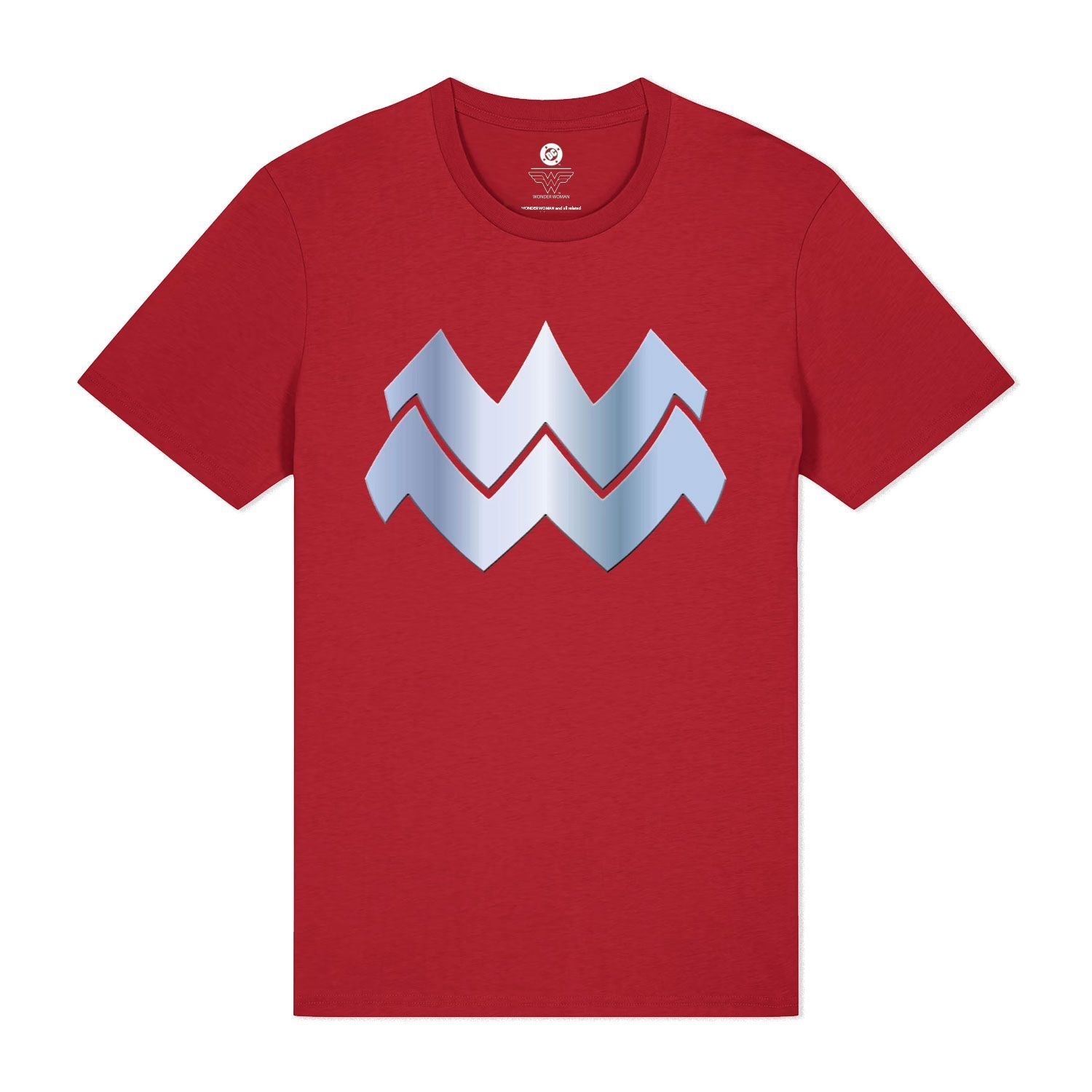 Red Printed T-shirt Front