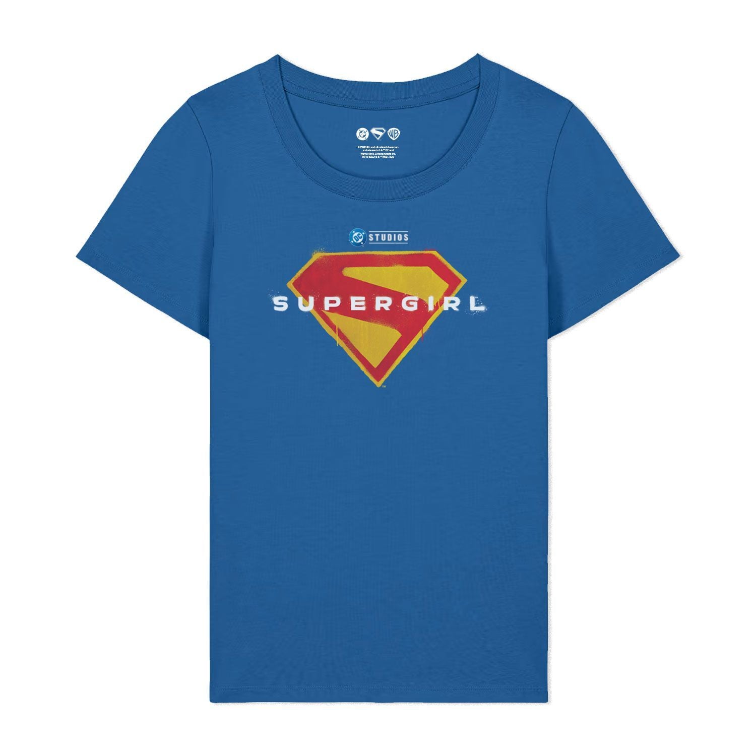 Royal Blue Printed T-shirt Front