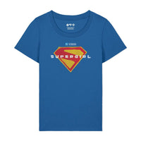 Royal Blue Printed T-shirt Front