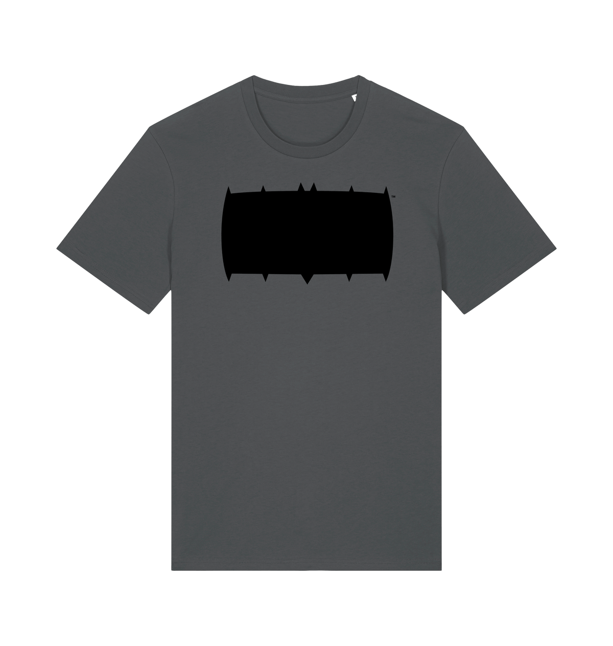 Anthracite Printed T-shirt Front