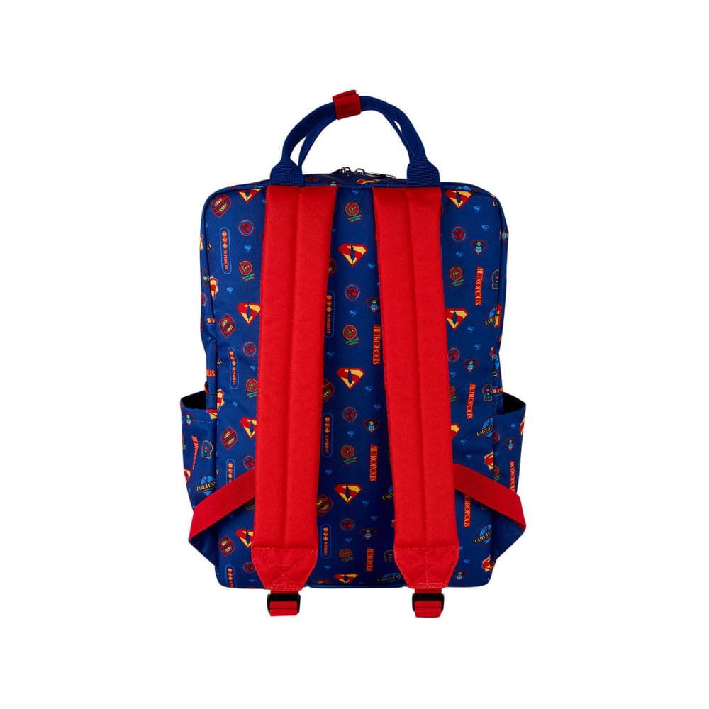 Superman Loungefly Badges Backpack